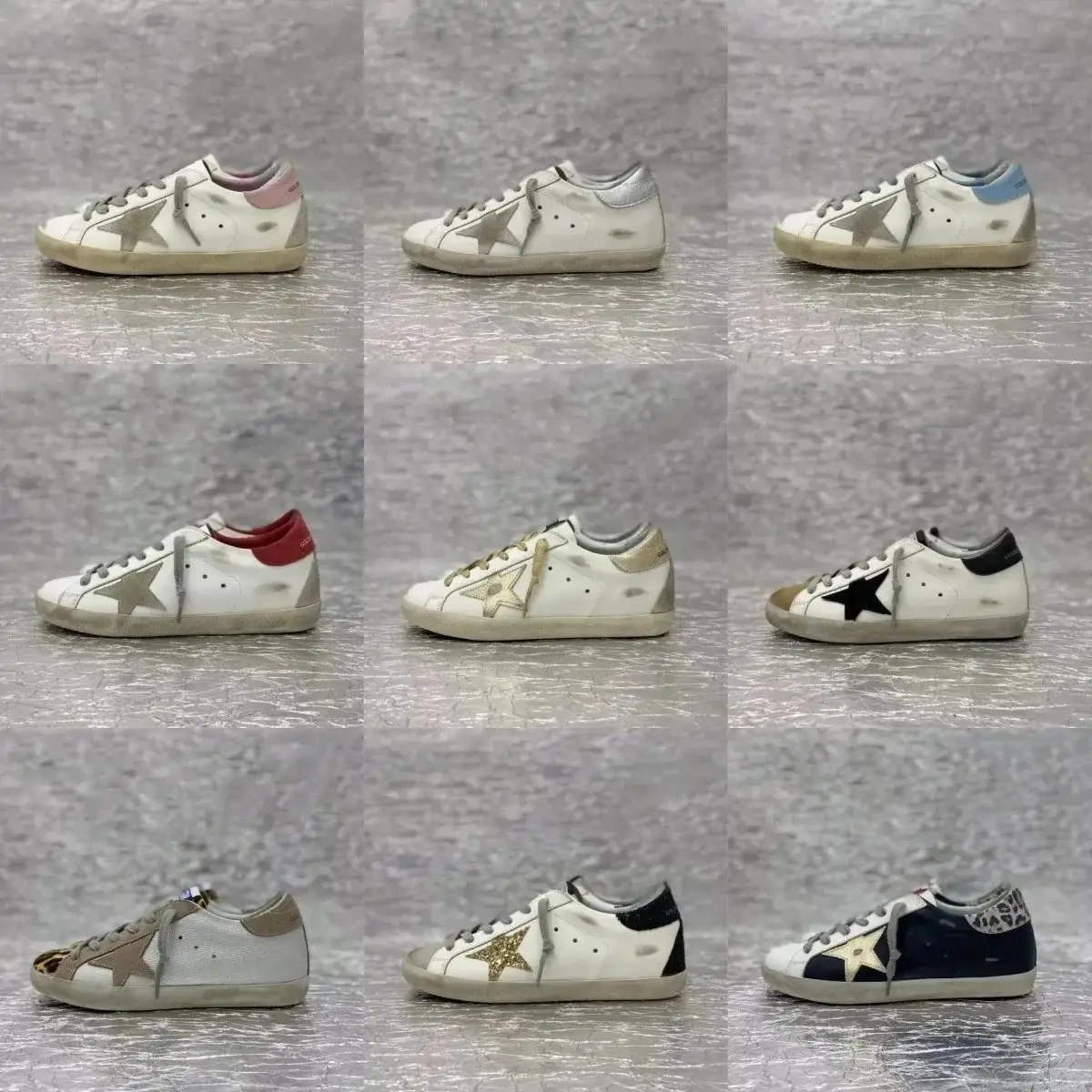 Golden Goose Super-Star Sneakers, footwear streetwear