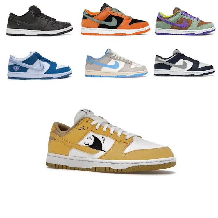 Nike Dunk Low OG Sneakers, footwear streetwear