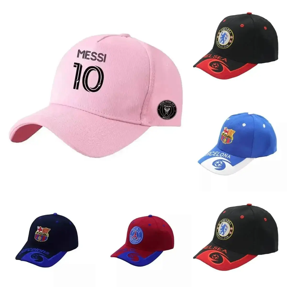 Football club baseball cap, headwear streetwear