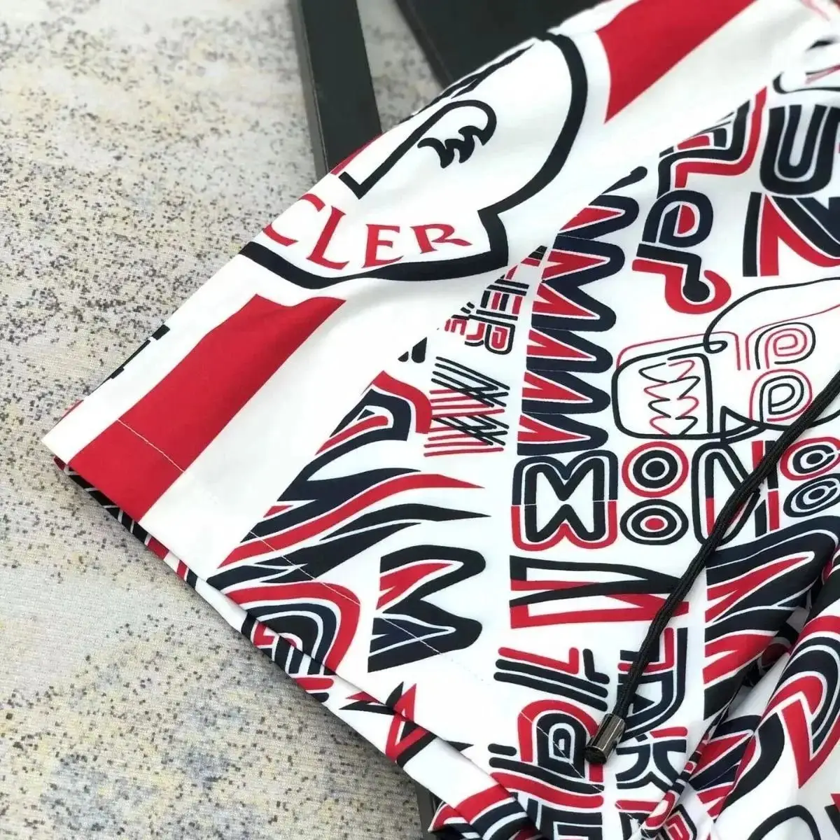 Moncler Graffiti Print Shorts 5