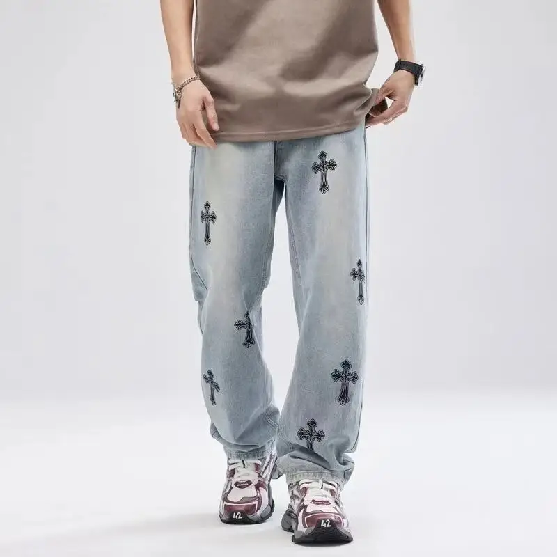Chrome Hearts Cross Embroidery Denim Jacket 15