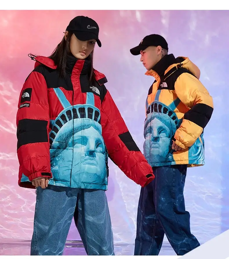 Supreme x The North Face Statue of Liberty Nuptse Jacket 11