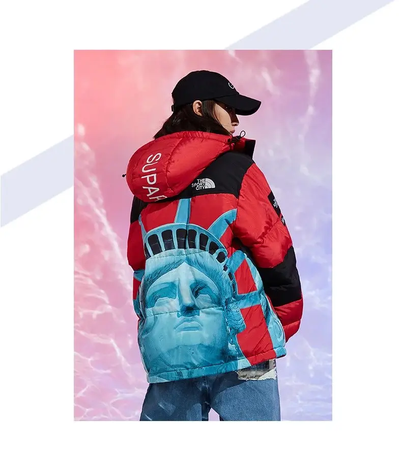 Supreme x The North Face Statue of Liberty Nuptse Jacket 12