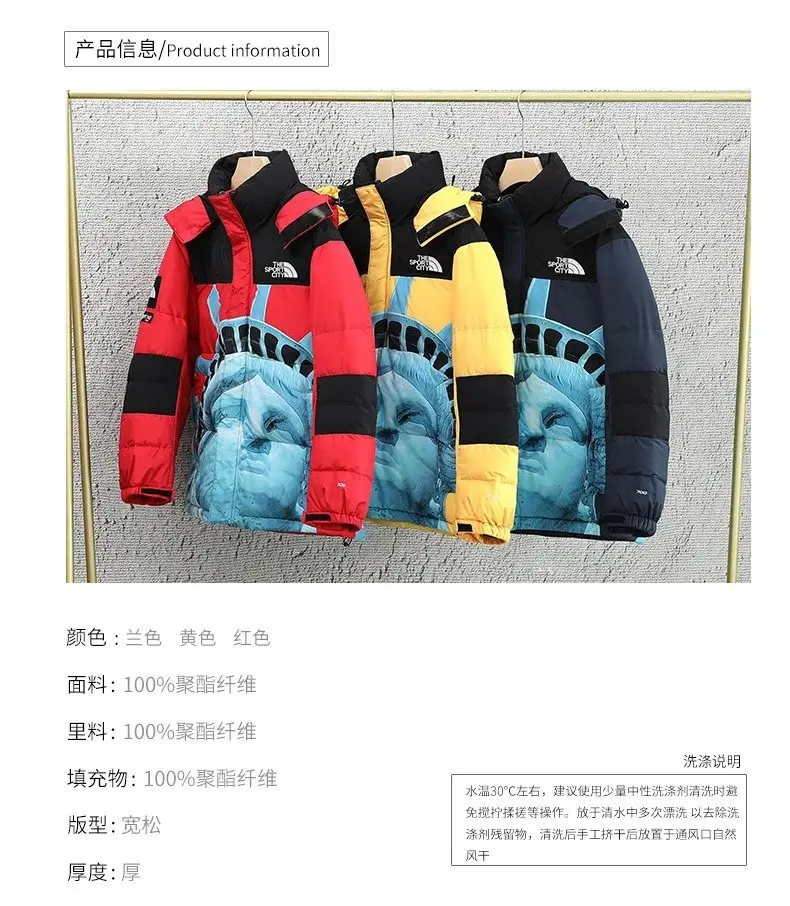 Supreme x The North Face Statue of Liberty Nuptse Jacket 5