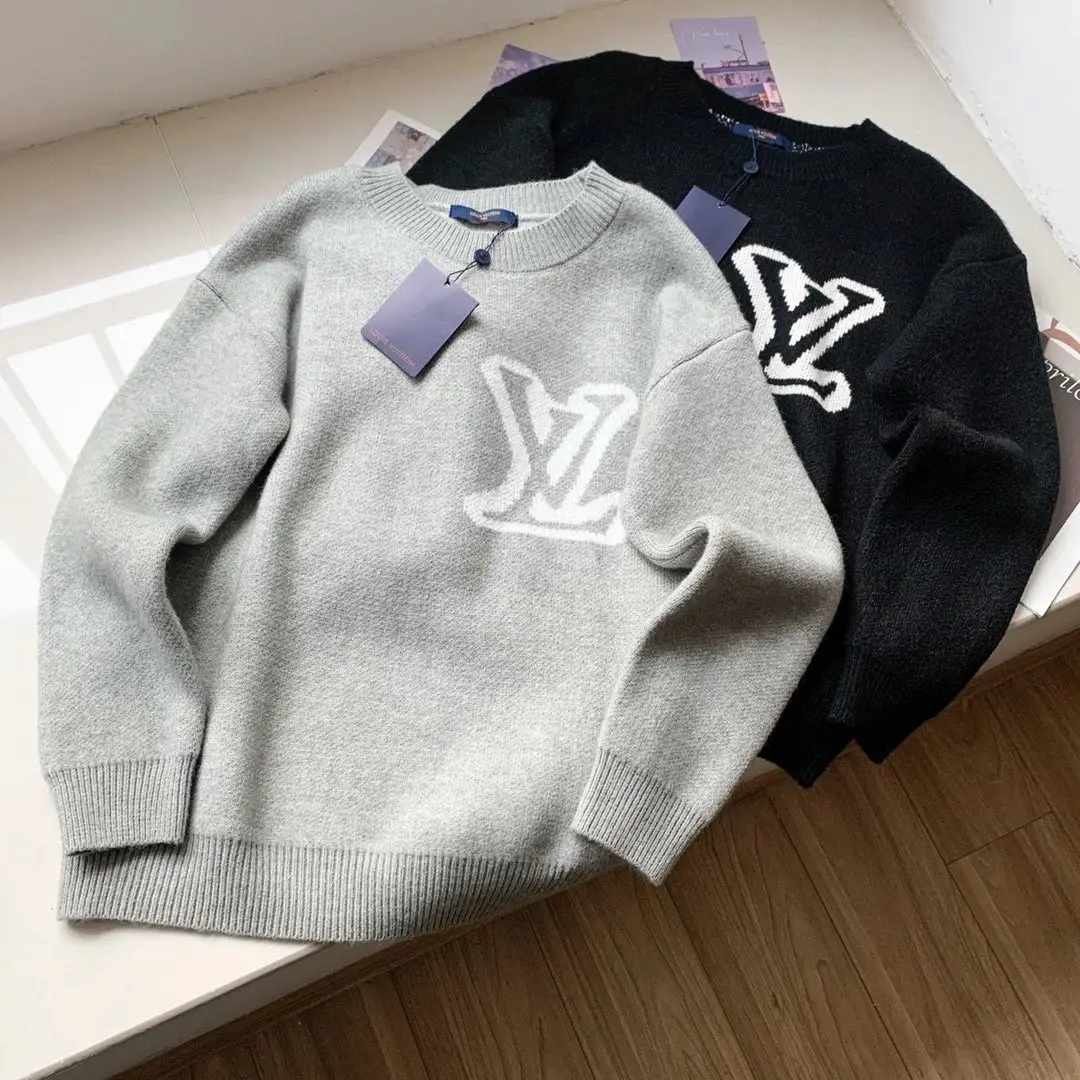 Louis Vuitton Monogram Knit Sweater, sweater streetwear