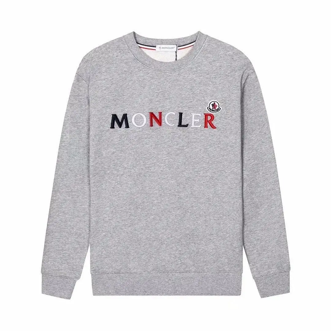 Moncler Embroidered Logo Sweatshirt - Black 3