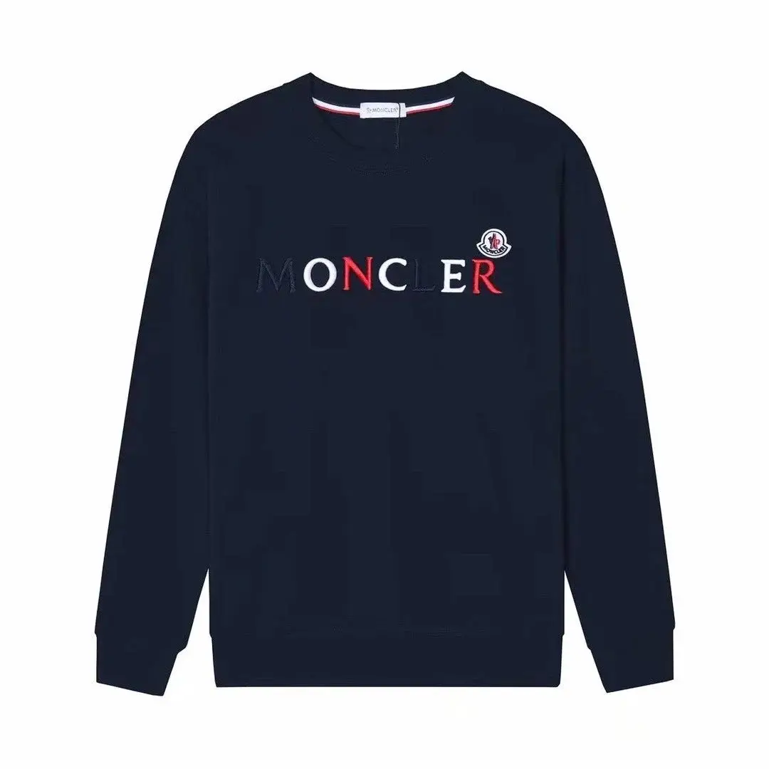 Moncler Embroidered Logo Sweatshirt - Black 4