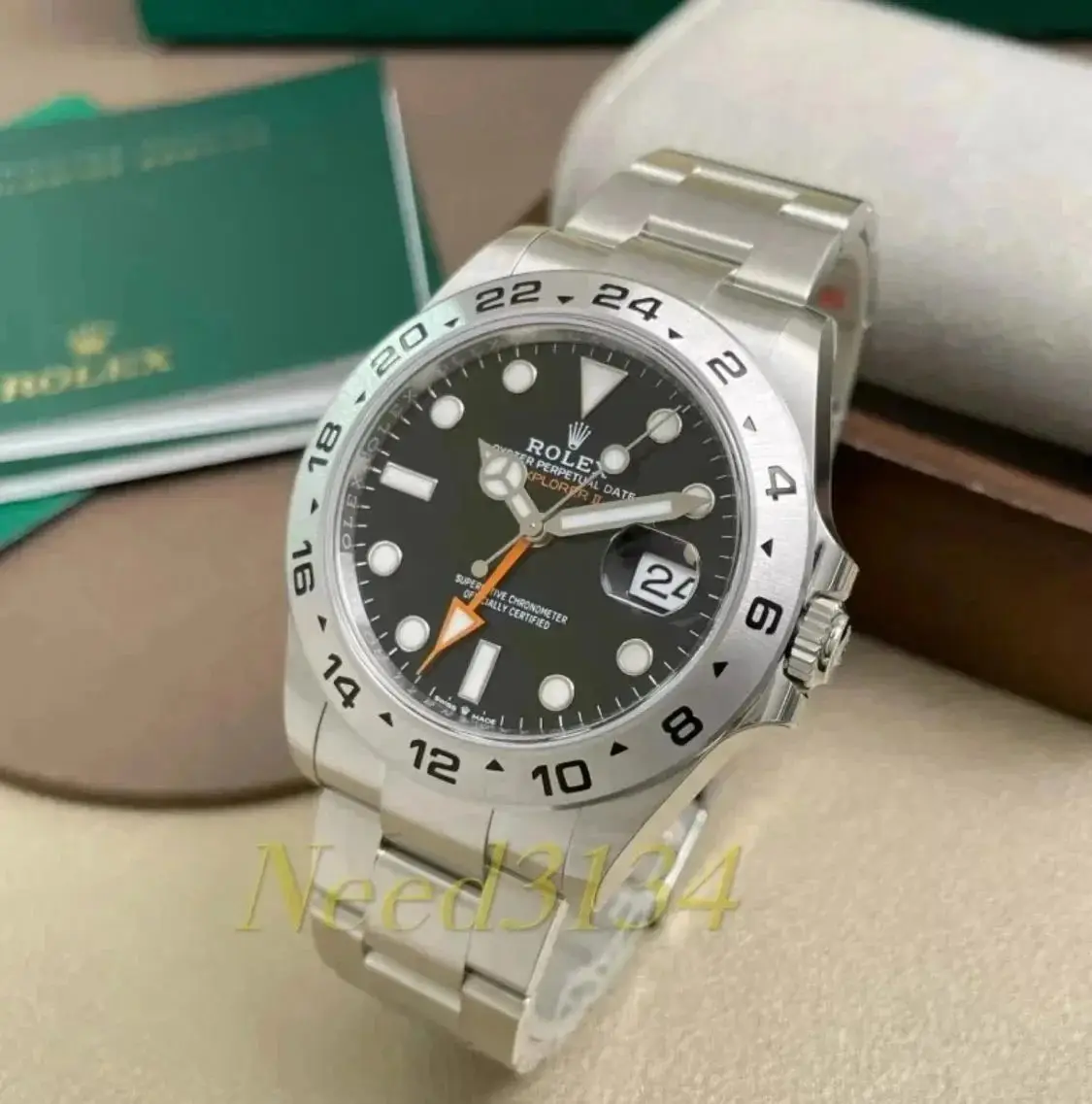 Rolex Explorer II Mechanical Watch, watch streetwear