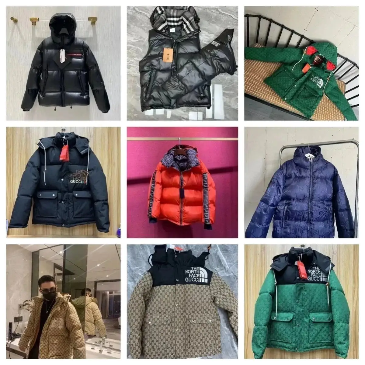 The North Face x Gucci Down Jacket, jacket streetwear