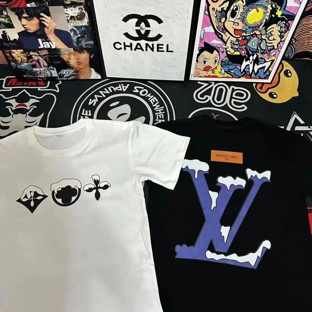 LV short sleeved shirt 4