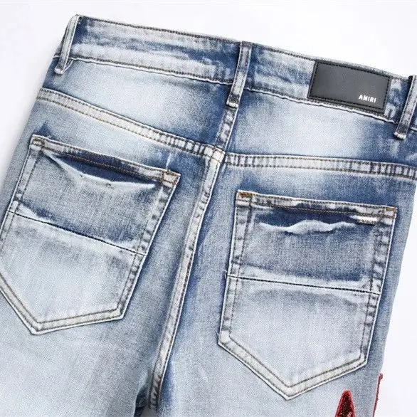 Chrome Hearts MAYA Distressed Jeans 5