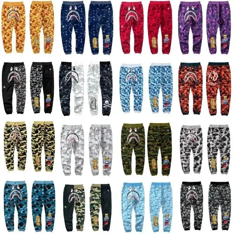 BAPE Shark Camo Pants