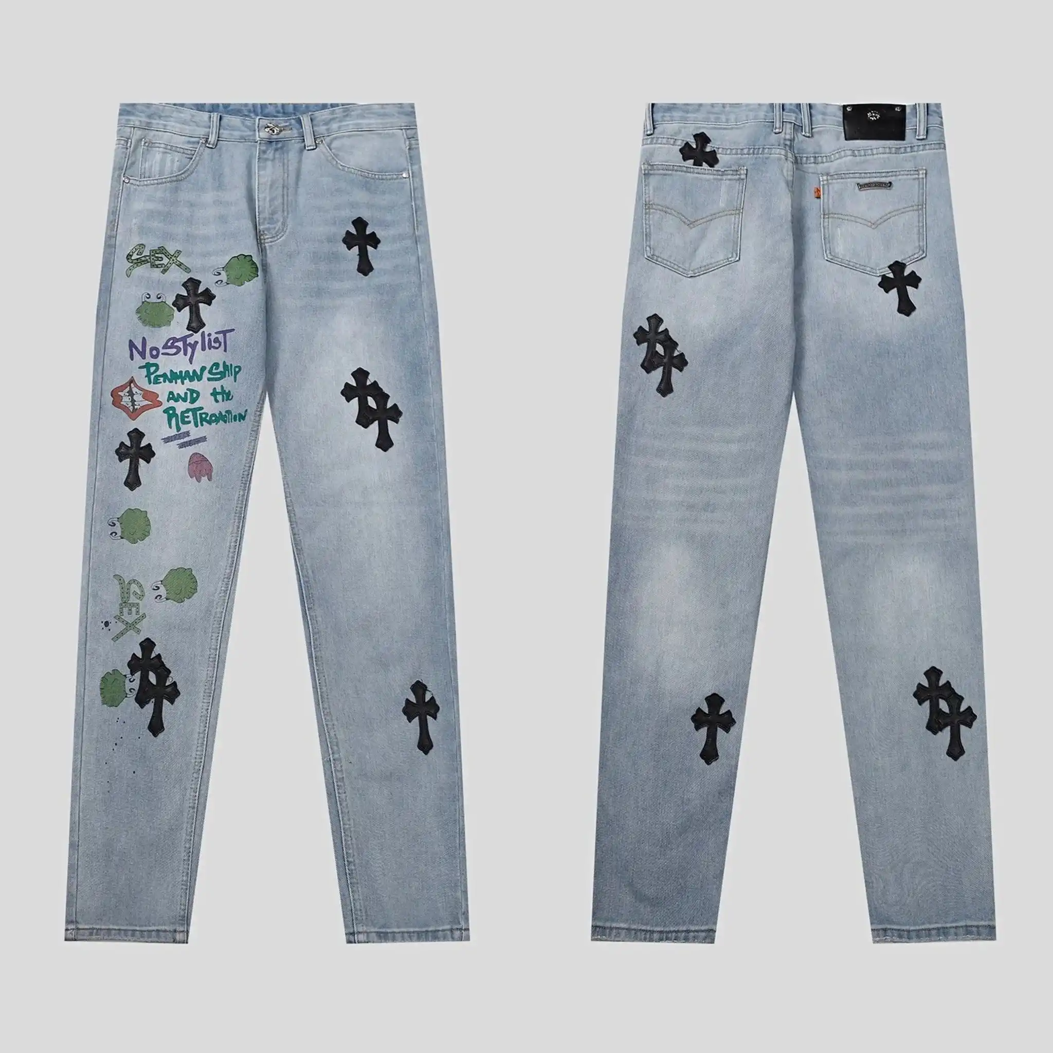 Chrome Hearts casual trousers 9