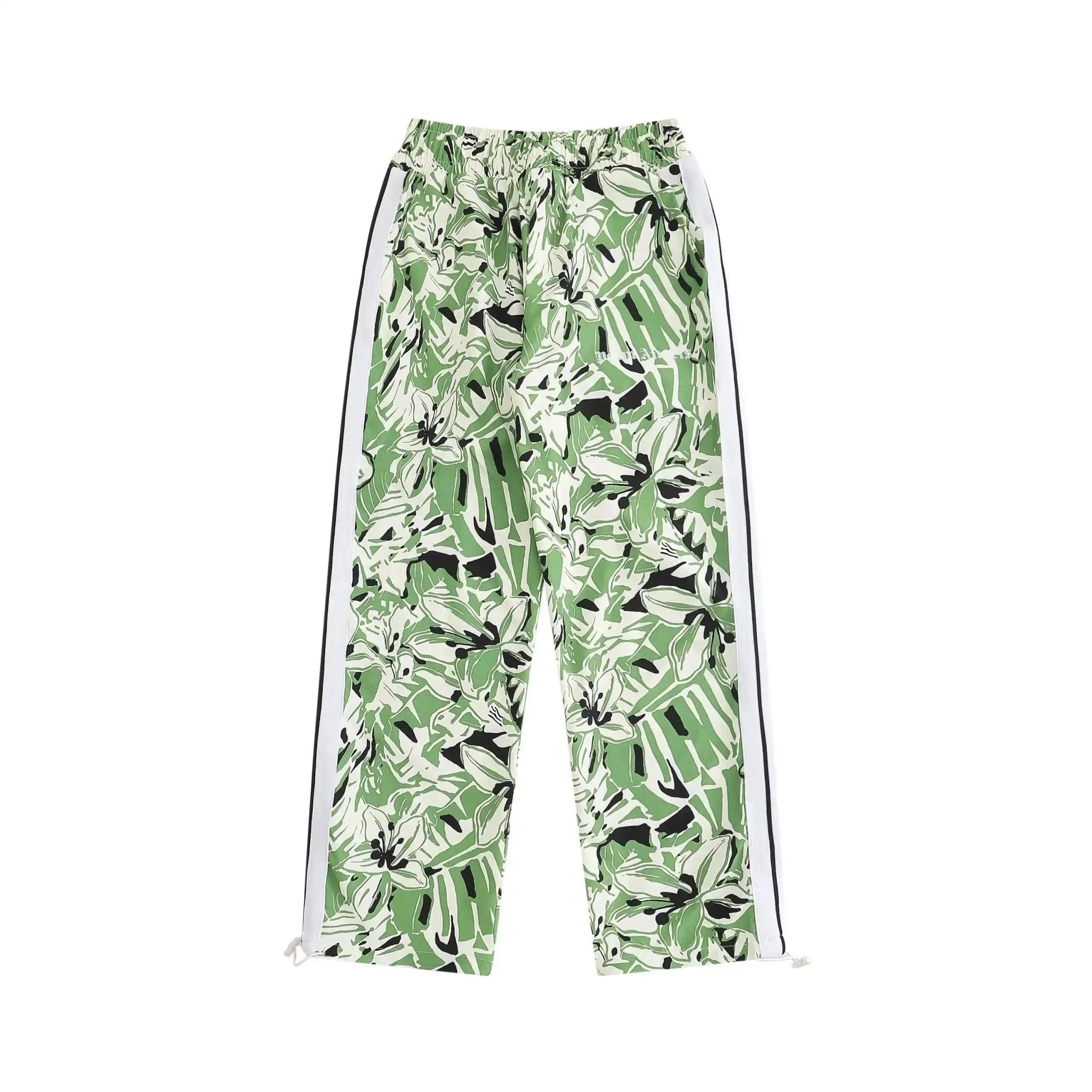 MONCLER GENIUS PALM ANGELS Fleece-knit Sweatpants with Wings Patches 2