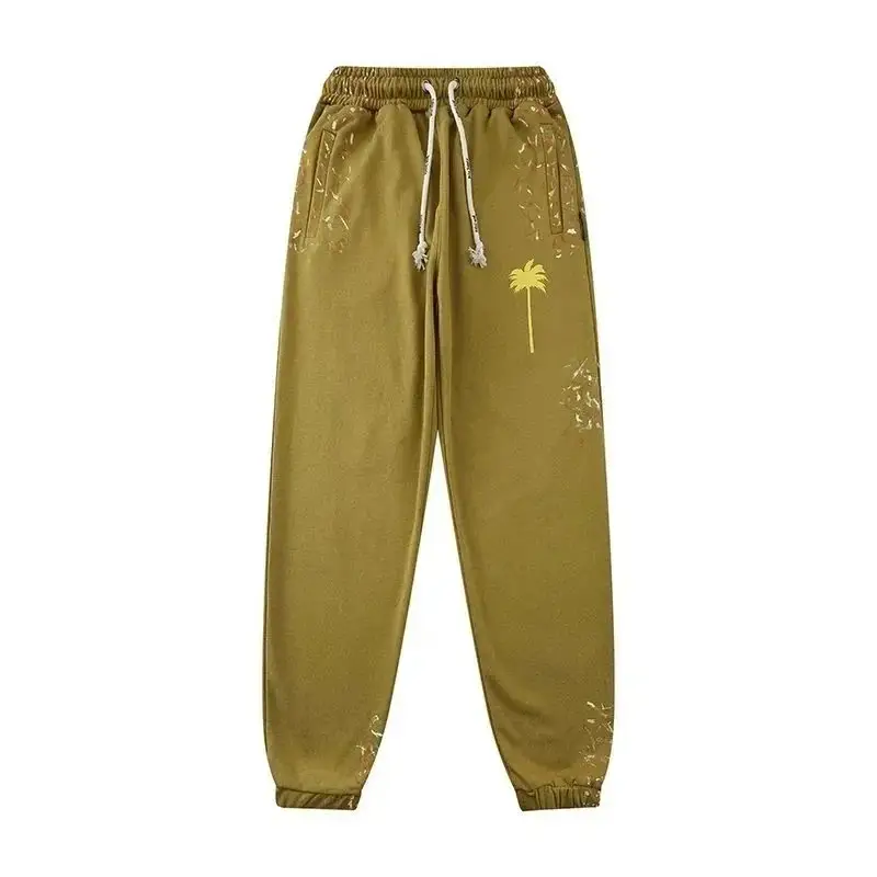 MONCLER GENIUS PALM ANGELS Fleece-knit Sweatpants with Wings Patches 9