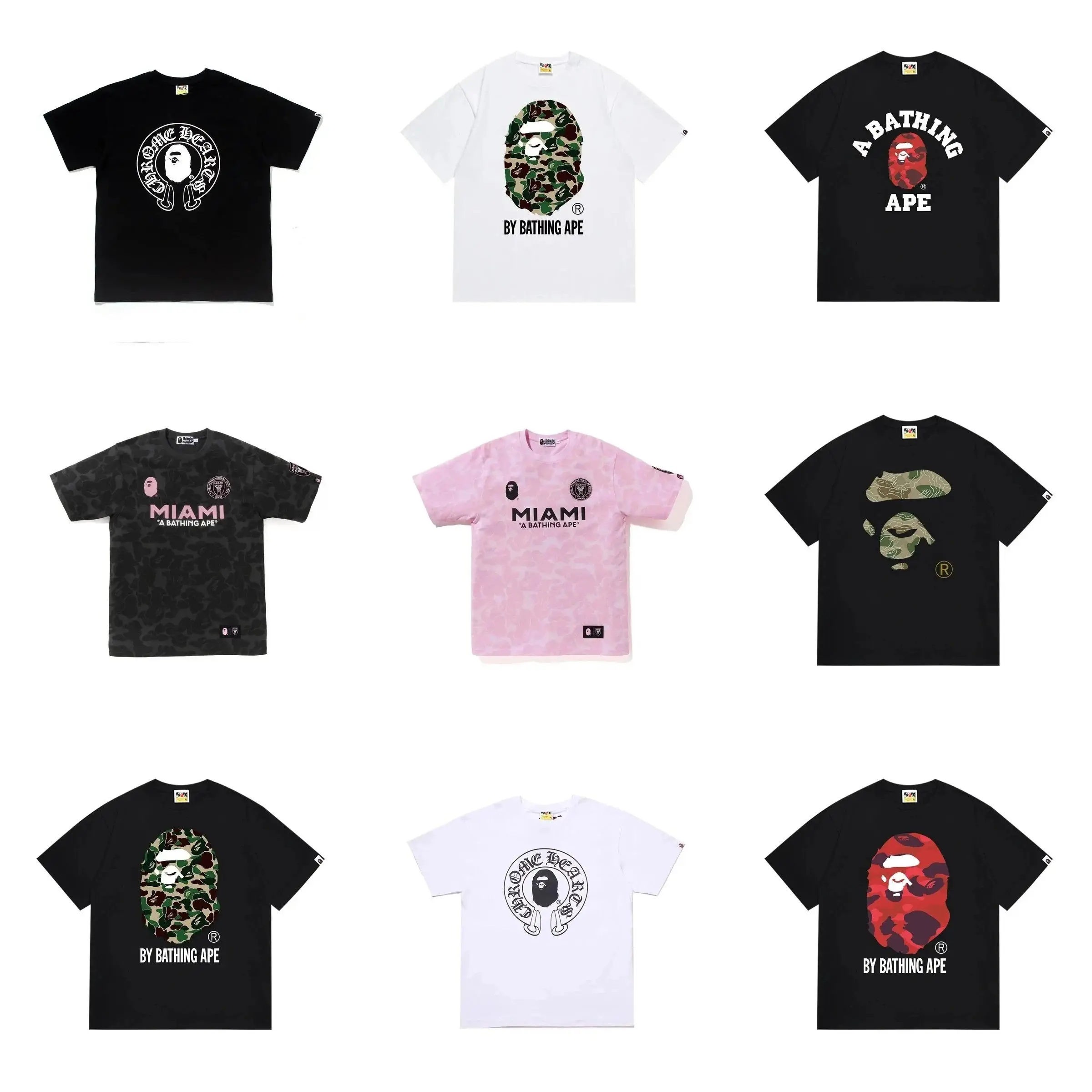 A Bathing Ape T - shirt, apparel streetwear