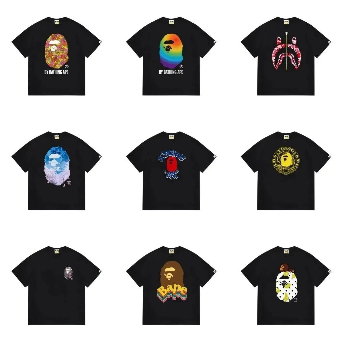 BAPE Ape Head T-Shirt, tee streetwear