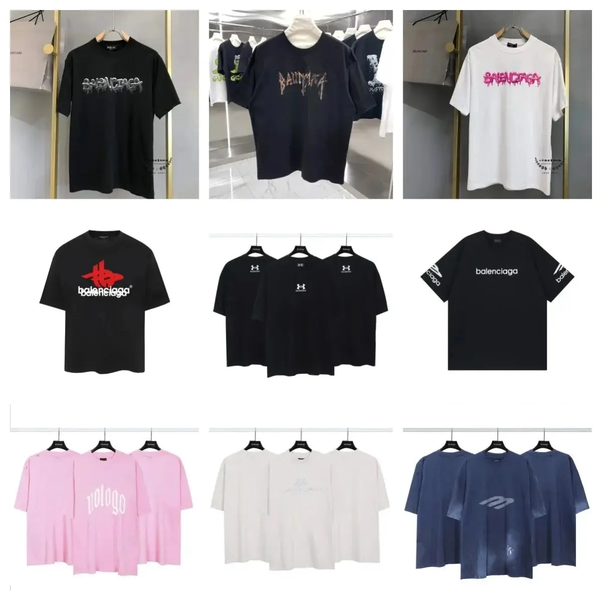 Balenciaga T-shirt, tee streetwear