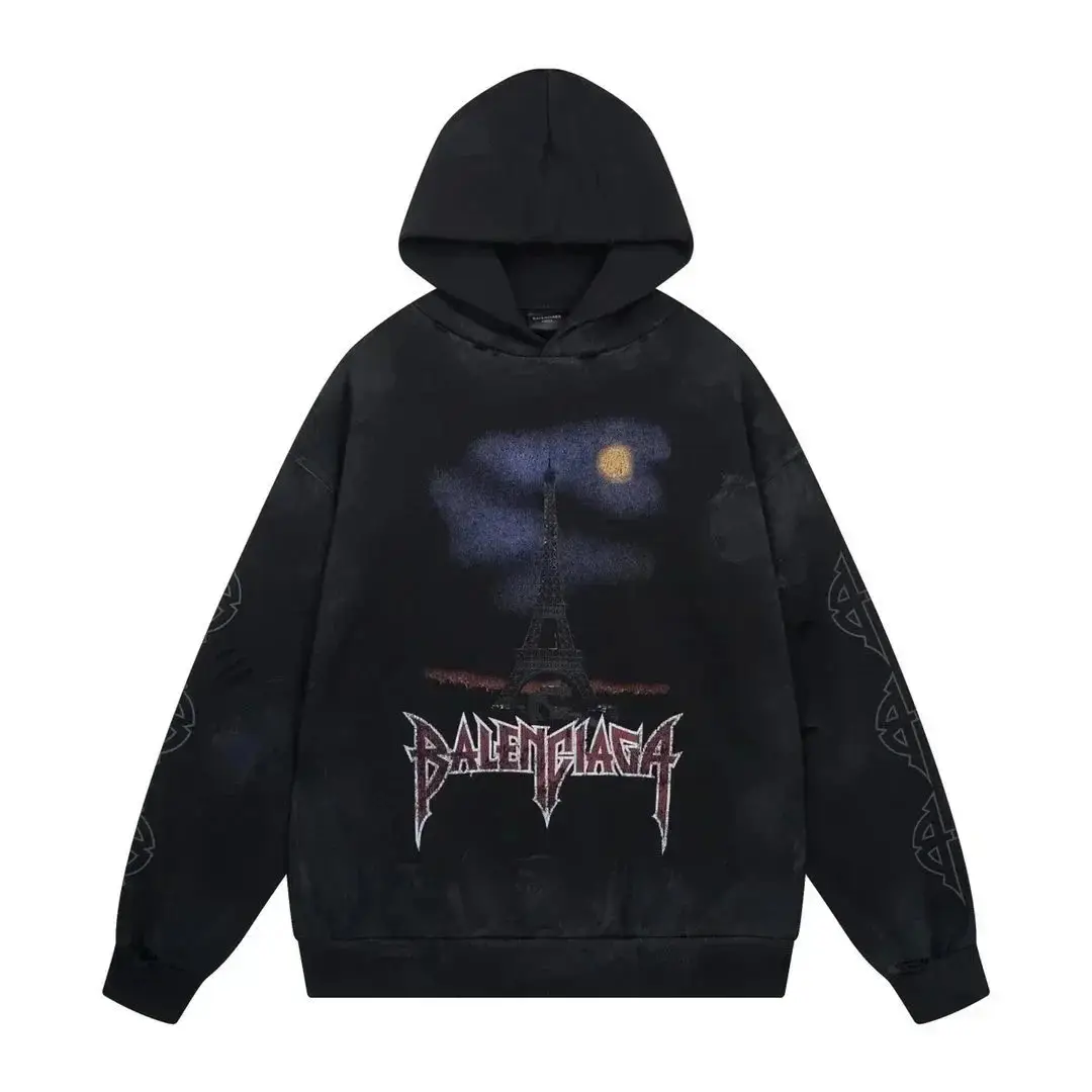 Balenciaga Wavy Logo Hoodie 11