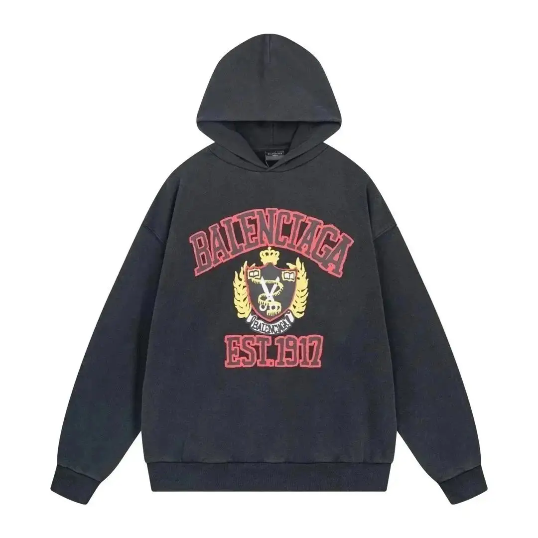 Balenciaga Wavy Logo Hoodie 6