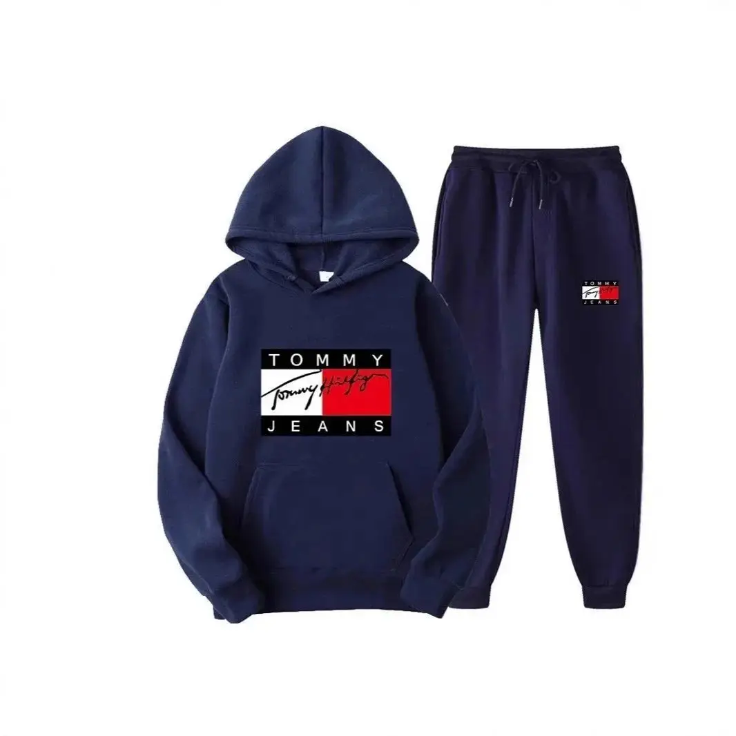 Tommy Hilfiger & Air Jordan Hoodie Sets [Multiple Styles] 3