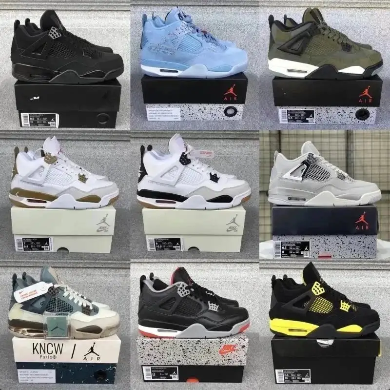 Air Jordan 4 Sneakers, footwear streetwear