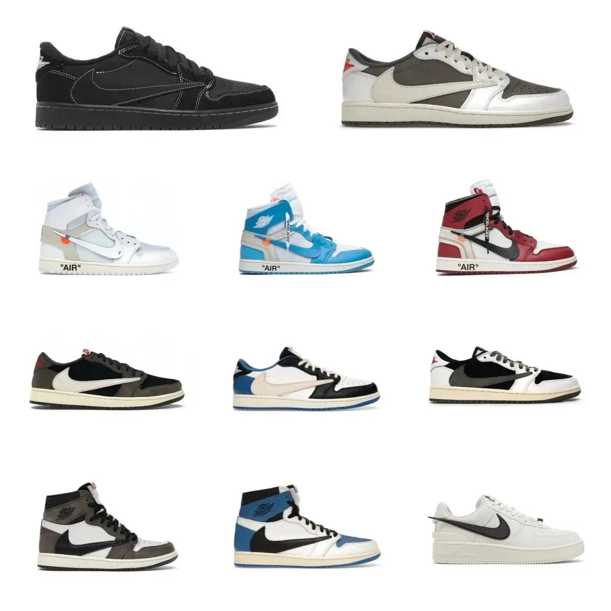 OG AIR JORDAN High Off-Wh1te Travis Scott, apparel streetwear
