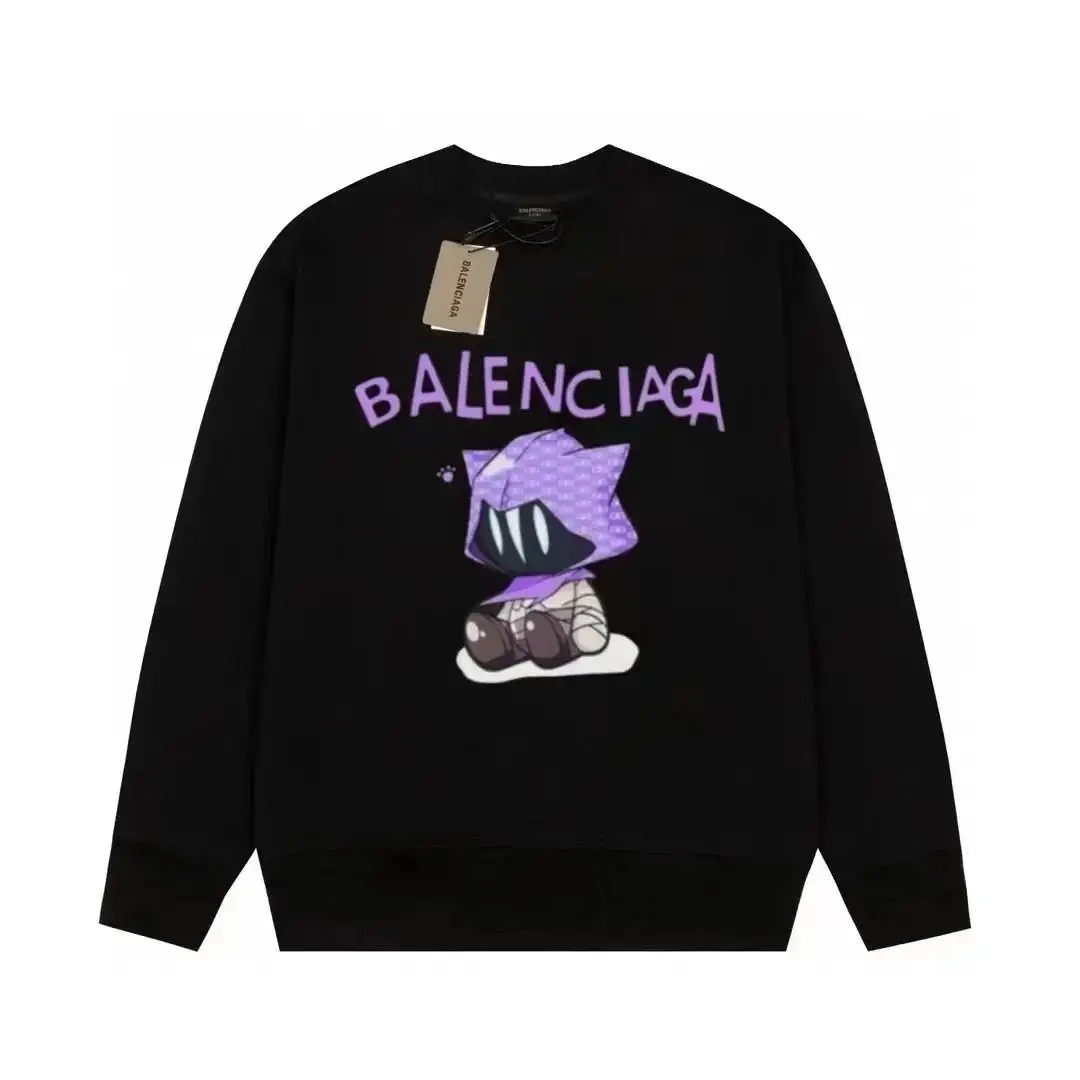 Balenciaga Graphic Print Sweatshirts [Multiple Designs] 2