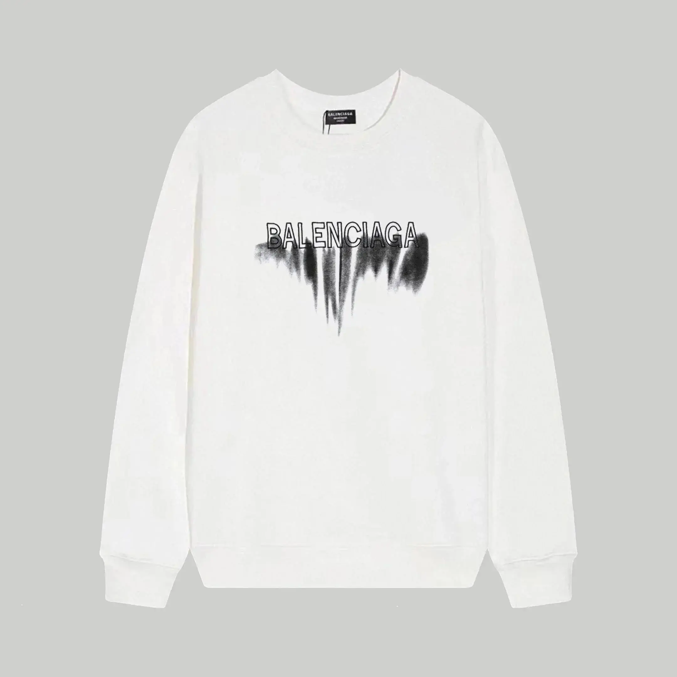 Balenciaga Punk Letters Printed Long Sleeve Sweatshirts 10