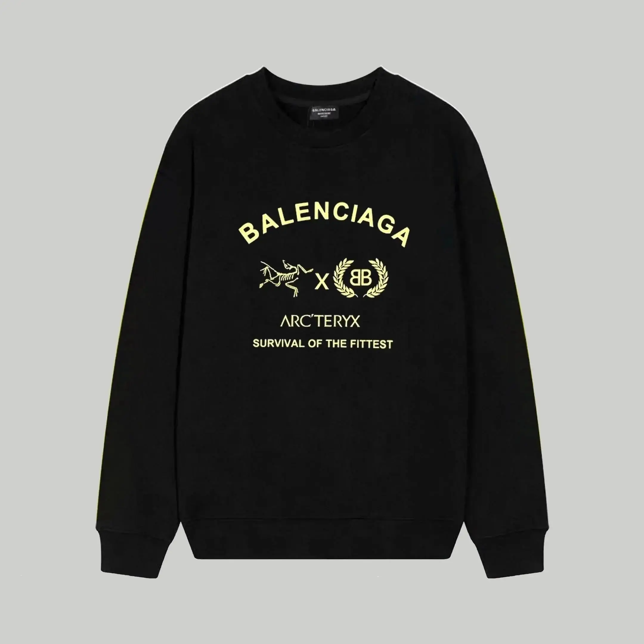 Balenciaga Punk Letters Printed Long Sleeve Sweatshirts 7