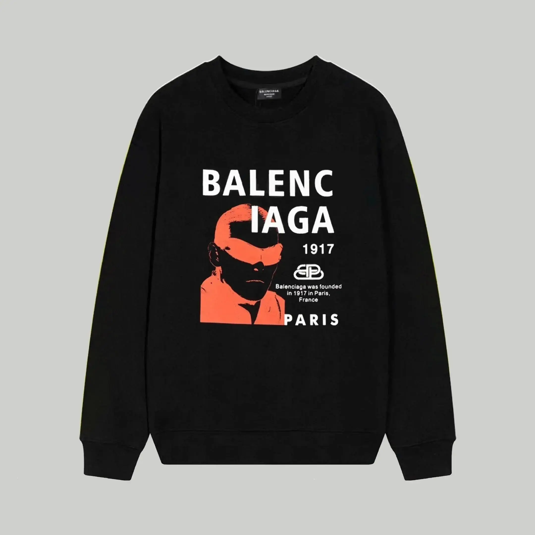 Balenciaga Punk Letters Printed Long Sleeve Sweatshirts 9