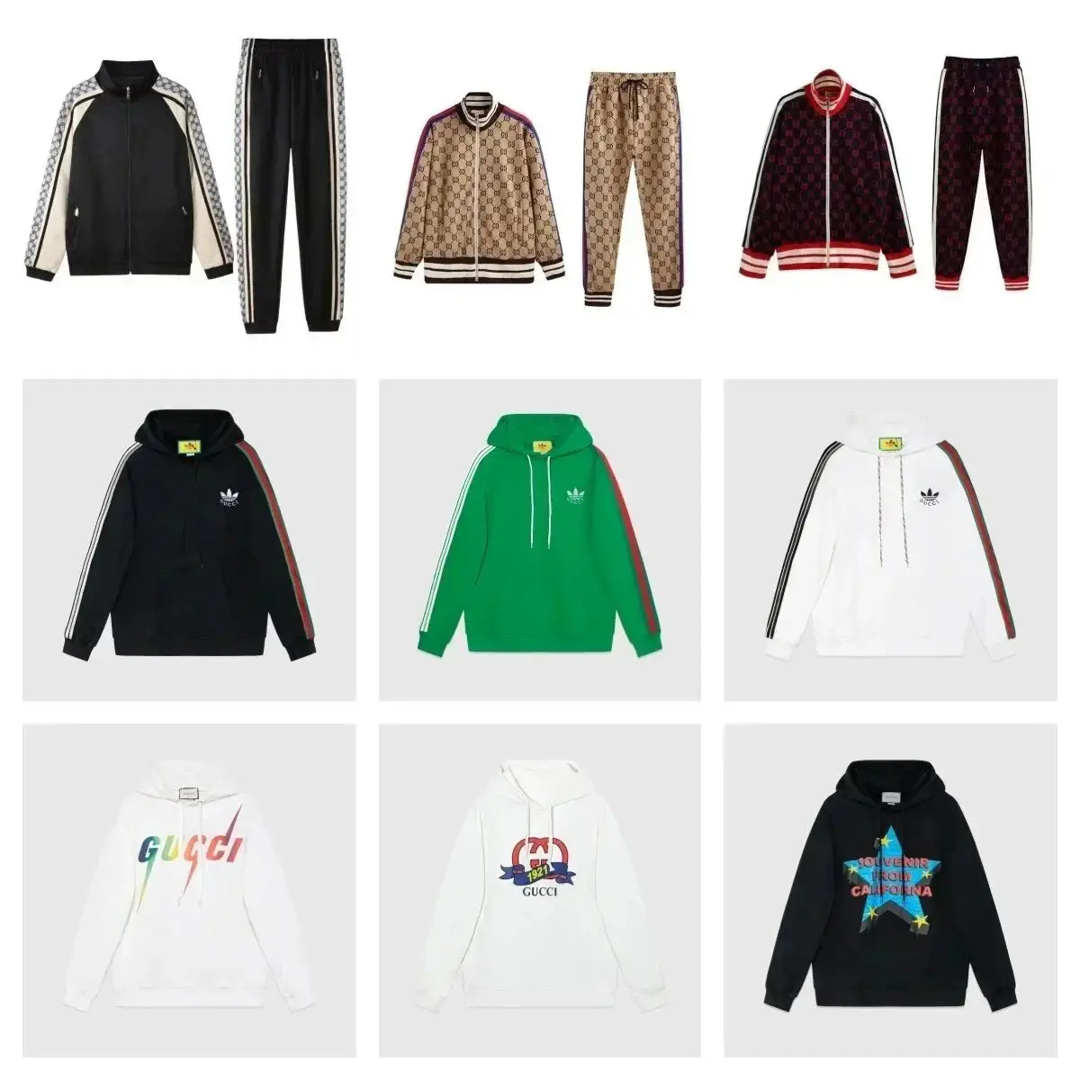Gucci GG Supreme Tracksuit Hoodie