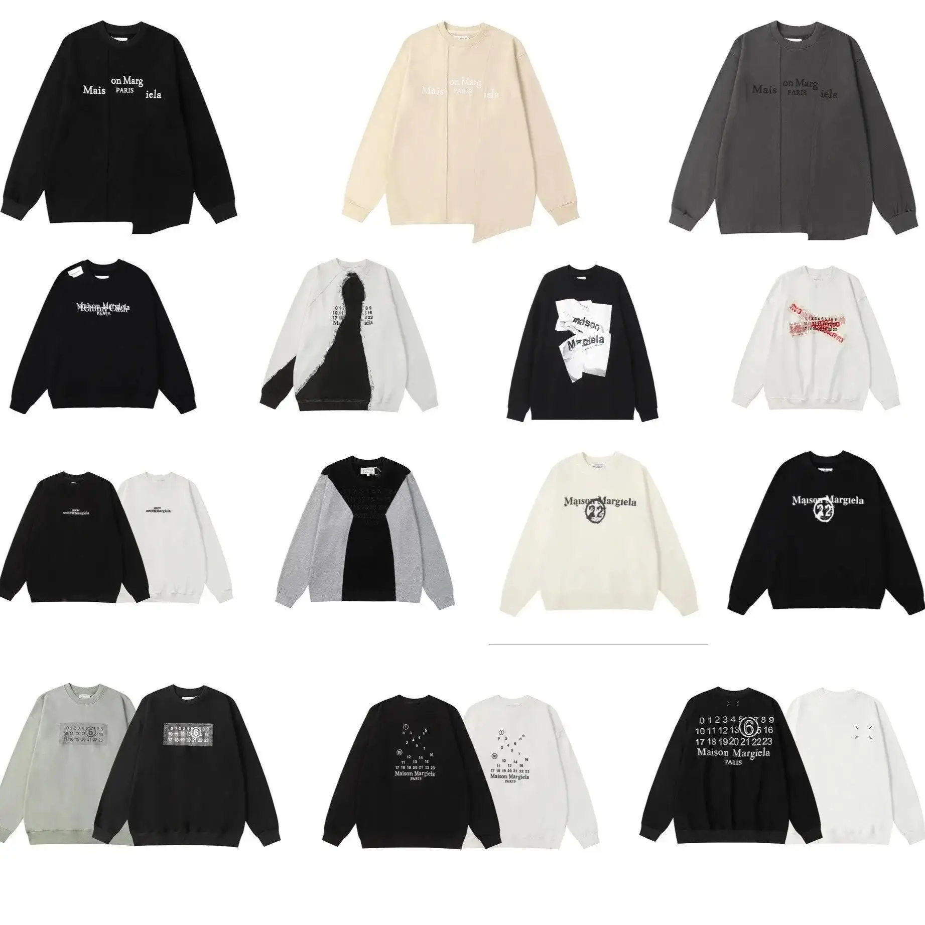 Maison Margiela Graphic Print Hoodie 2