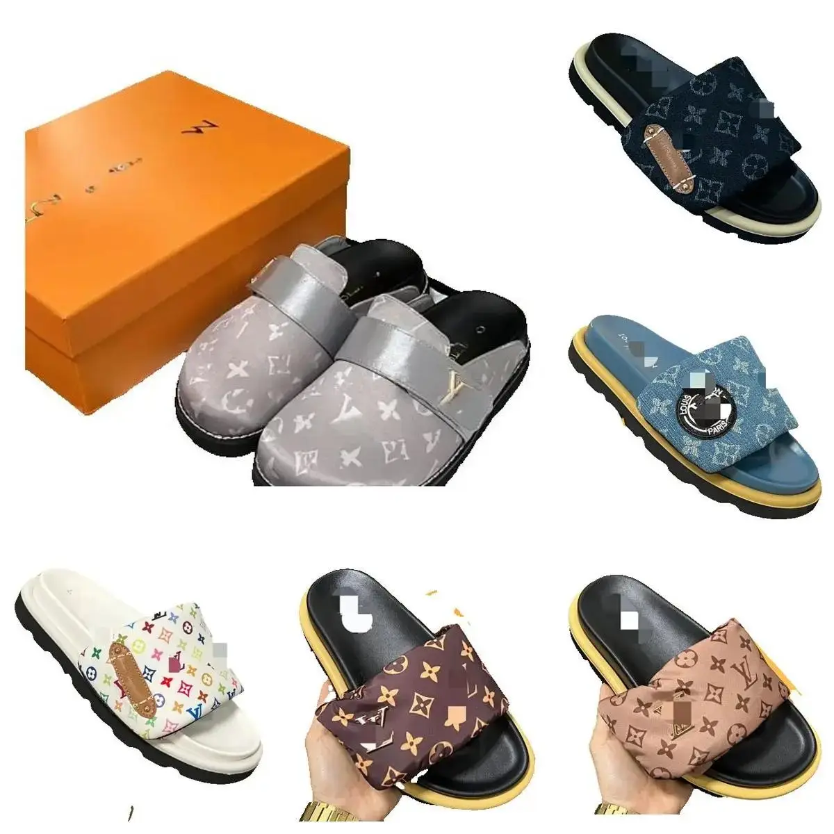 Louis Vuitton Slippers, footwear streetwear